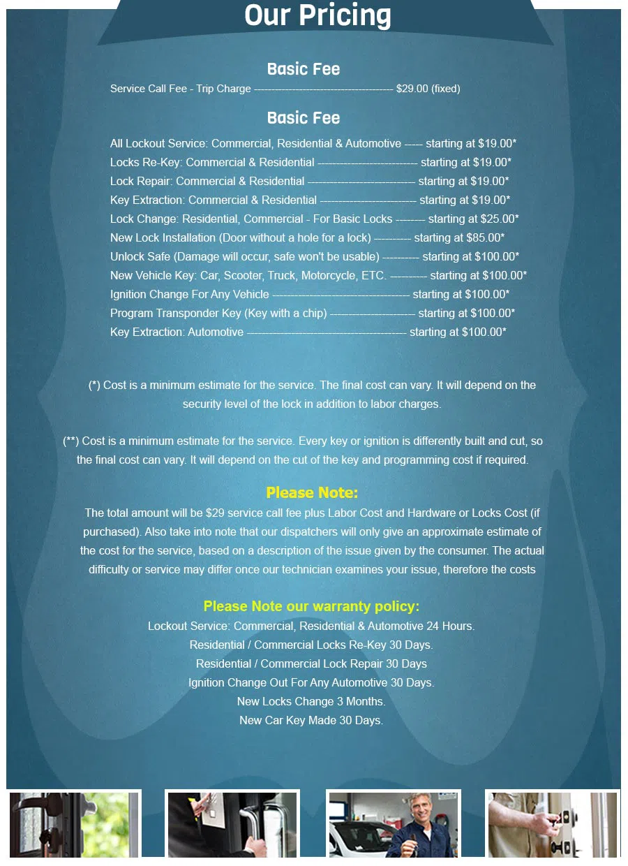 Lock Key Shop Pico Rivera, CA 562-263-5451